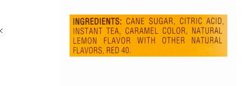 4C Lemon Iced Tea Mix, 82.6oz