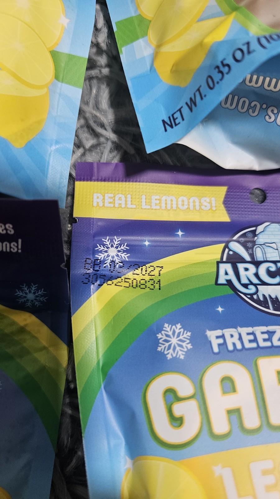 Arctic Farms Freeze-Dried Lemon Slices (24-Packs) 0.35oz