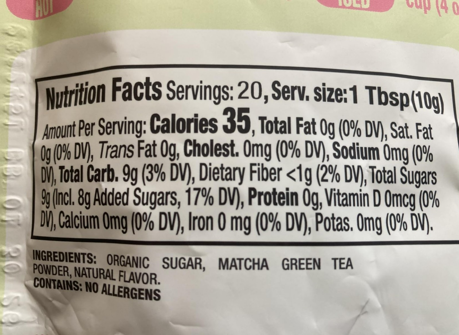 Harmony Proteins™ Strawberry Matcha Tea w/ Antioxidants & L-Theanine