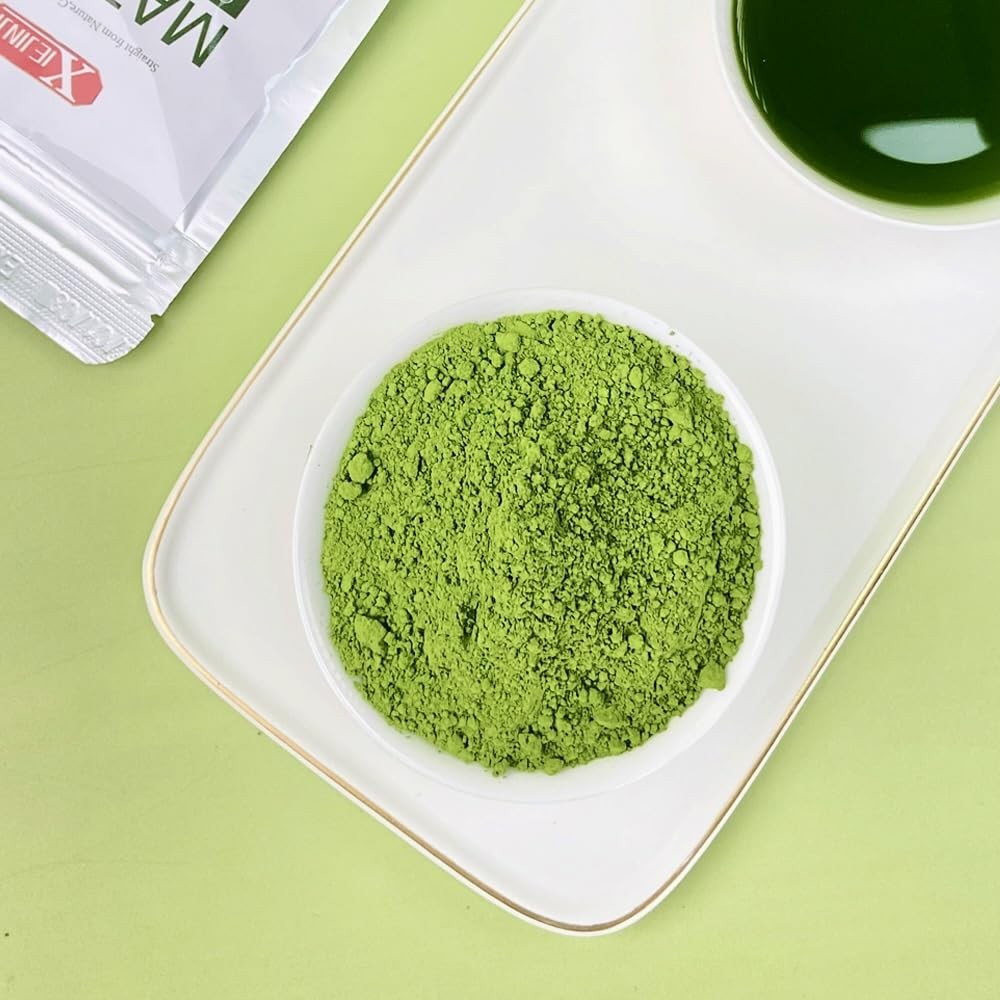 Ceremonial Matcha Powder – 1.76 oz (50g) – Great for Tea, Latte, Baking, Smoo…