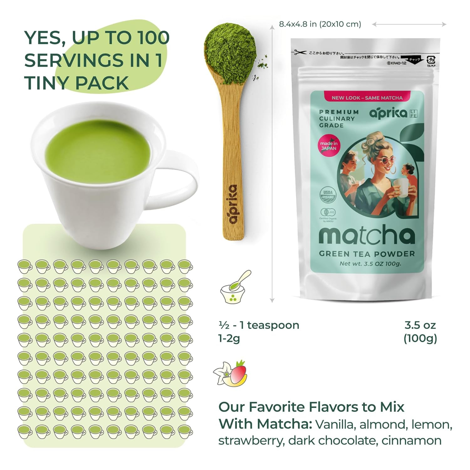 Premium Japanese Matcha Bundle: 100g Ceremonial & 100g Culinary Grade