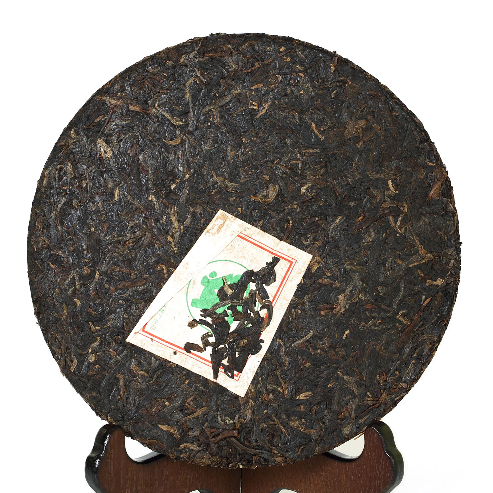 2007 Year 357g Yunnan Silver Award Nanqiao Puer Pu’er Puerh Tea Raw Iron Cake