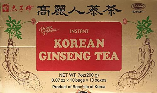 Te Instantaneo De Panax Ginseng Coreano – 100 Unidades