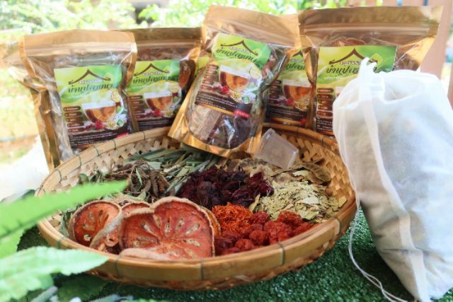 3X Thai Herbal Tea Detox Drink Natural 10 Type Herbs Ingredients Beverage Health
