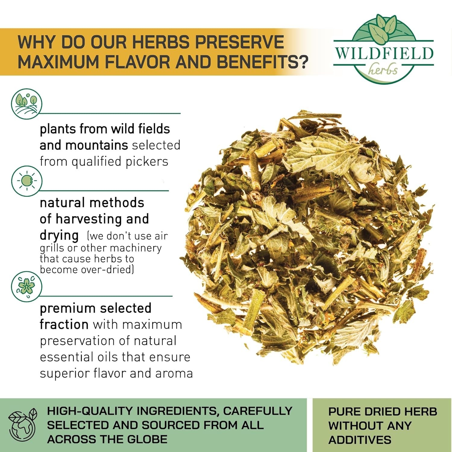 Loose Agrimony Flower Tea – 4 oz. Detox Blend for Wellness Rituals