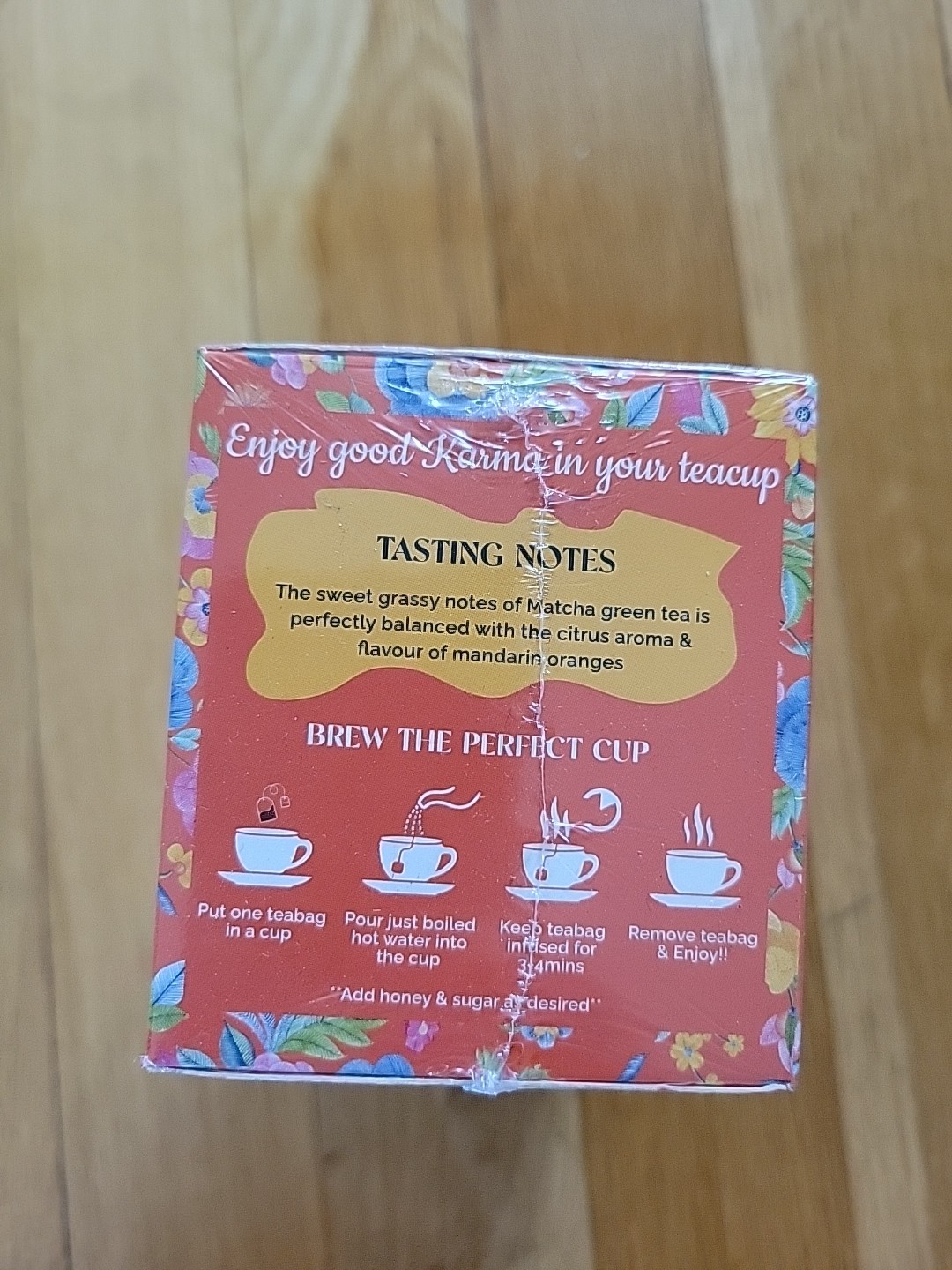 Karma Kettle Matcha Mandarin Tea Bags 20 Count