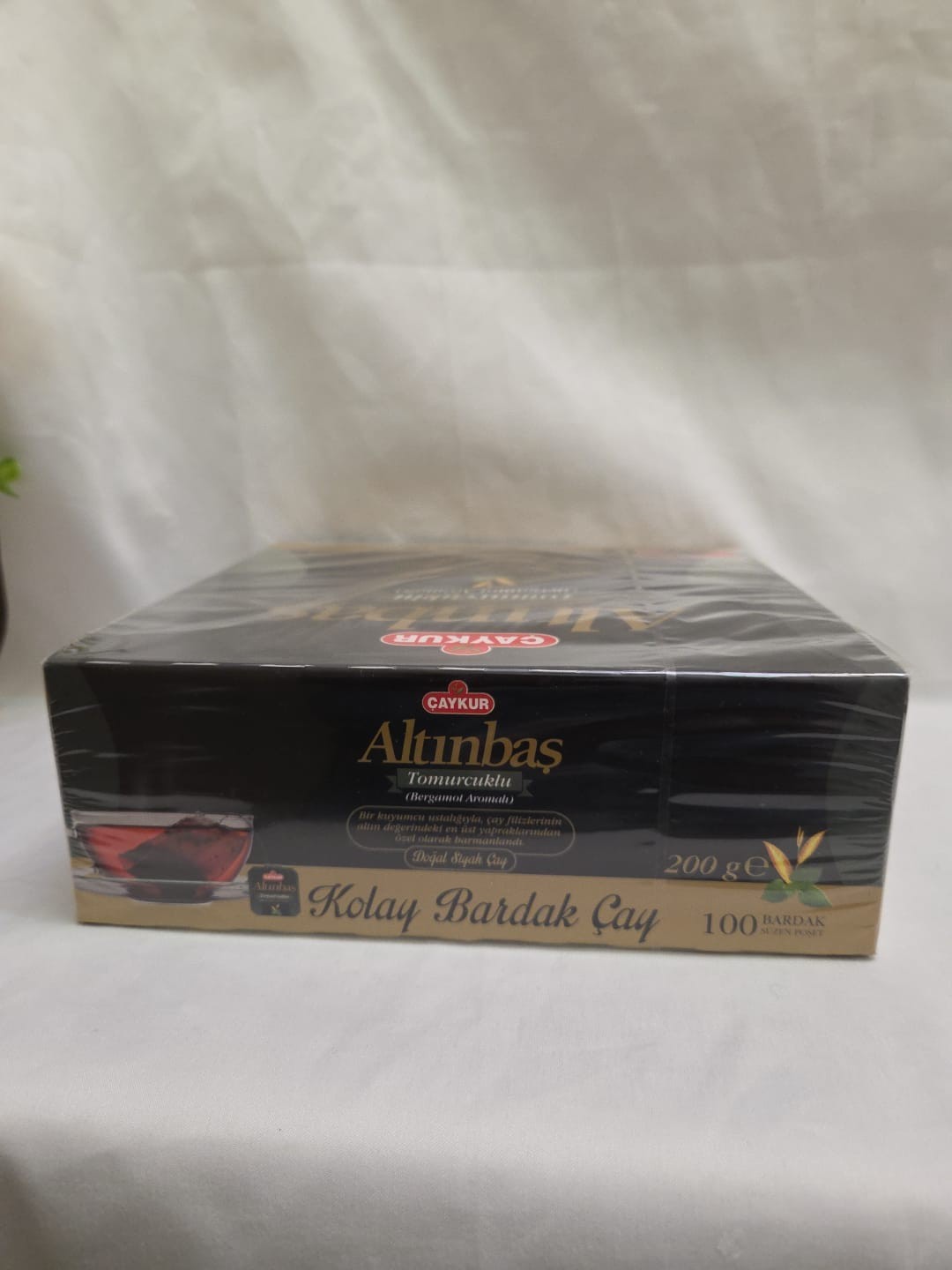 CAYKUR Altinbas Tomurcuklu , Kolay Bardak Cay 100 Teabags 200g/7.oz Exp:07/2026