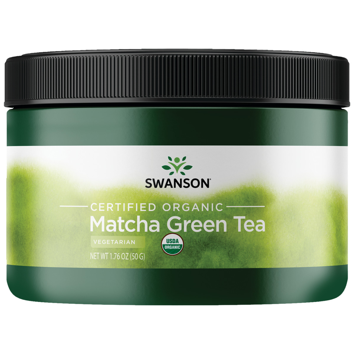 Swanson 100% Certified Organic Matcha Green Tea 1.76 oz Powder