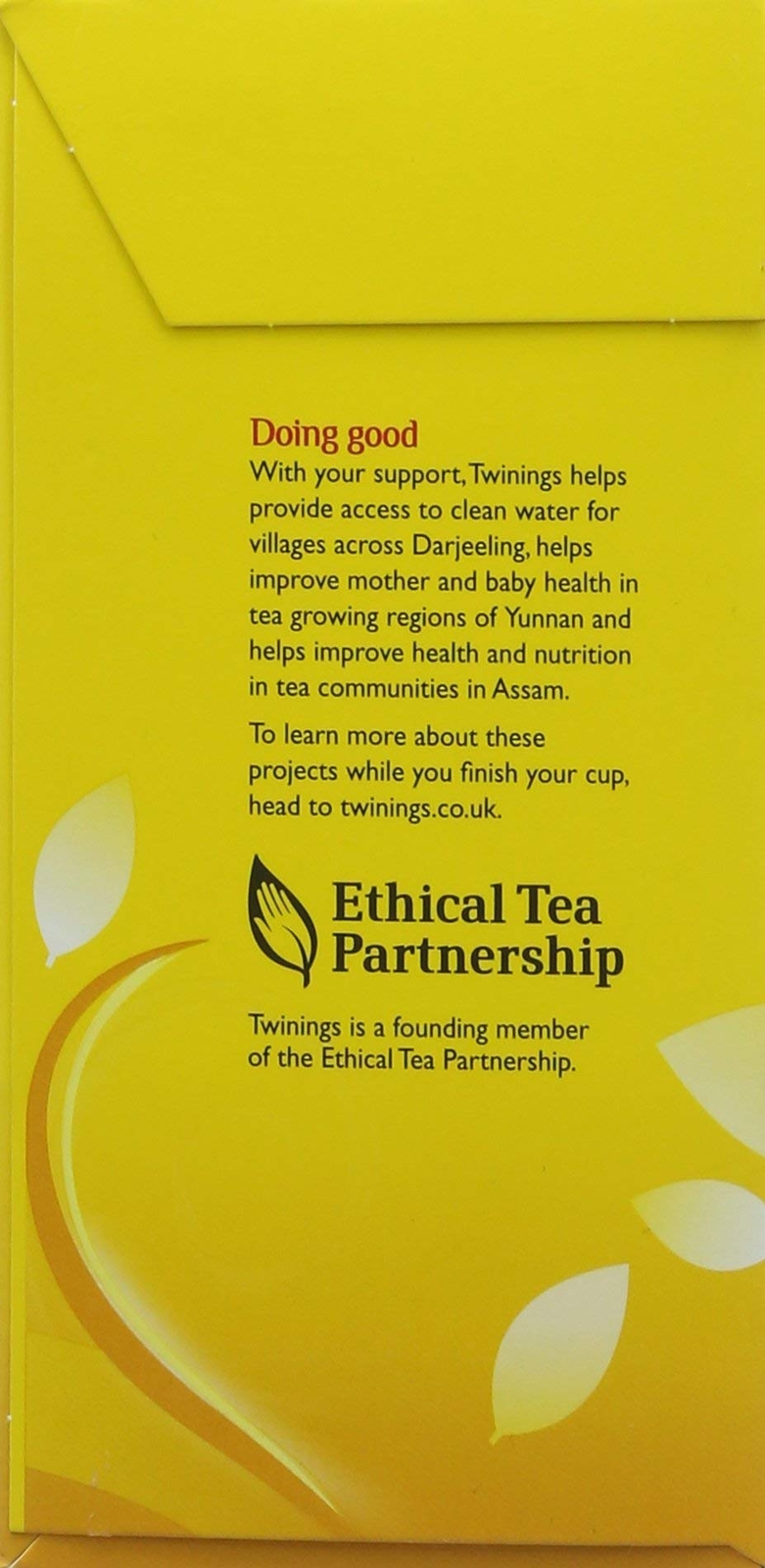 Twinings 100 Count Box of Vegetarian Tea Eco-Friendly Packaging Gifts