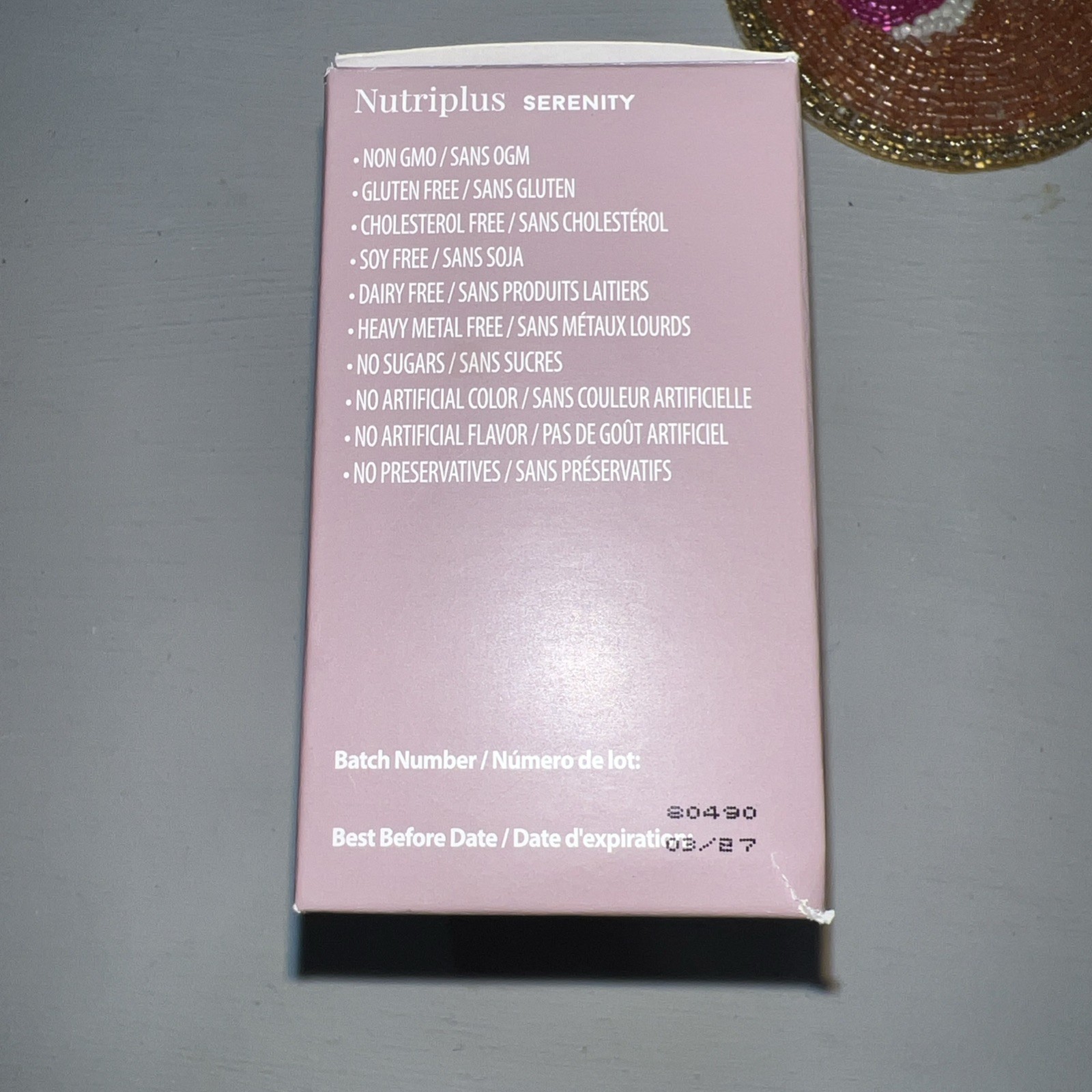Box Of Individual Packet Tea