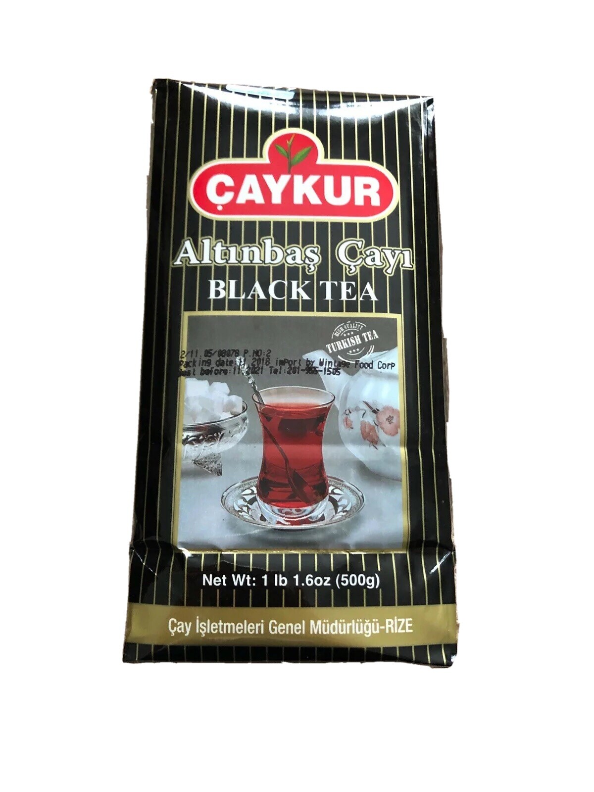 Turkish Caykur Black Tea Altinbas Cayi Tee Spezial Net:500 gram 1lb 1.6 Oz New.