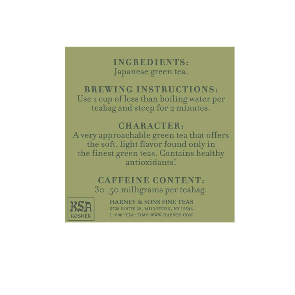 Japanese Sencha Green Tea, 50 Tea Bags
