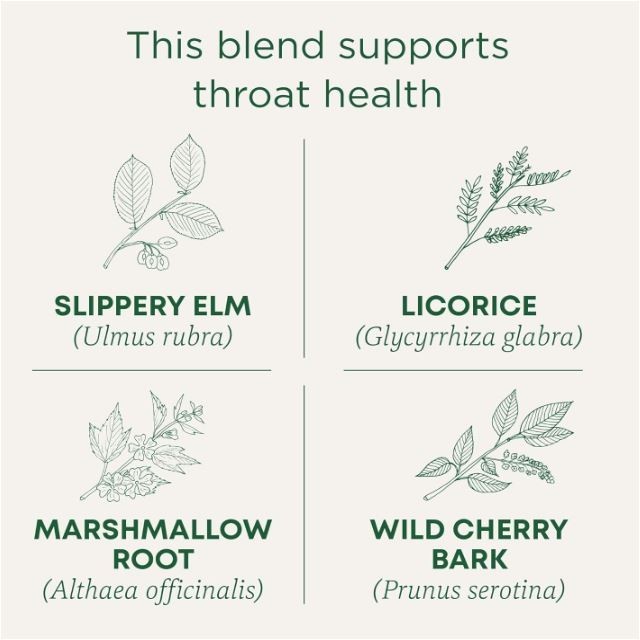Traditional Medicinals Organic Throat Coat Tea 16 bags Best by 12/26