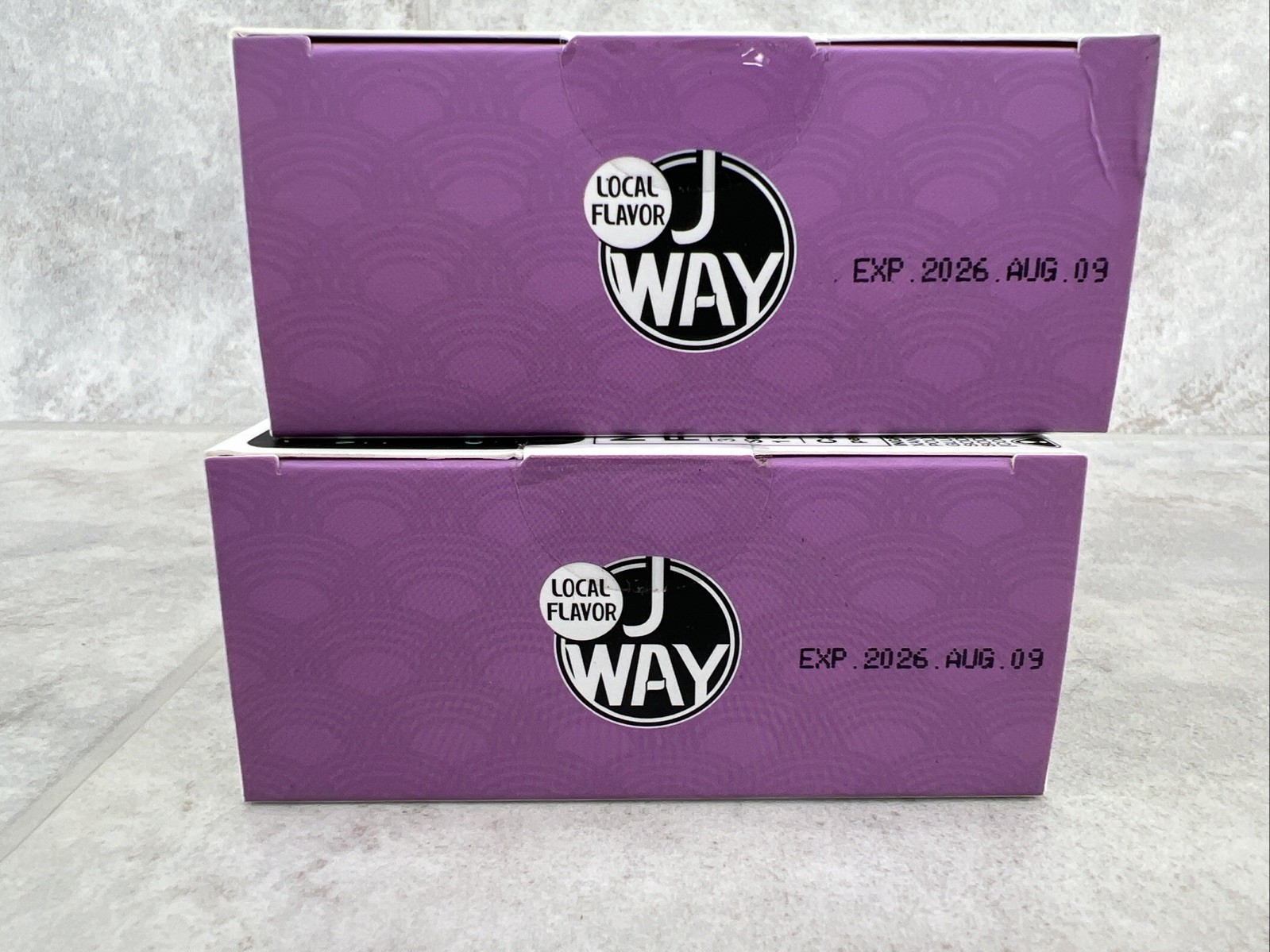 6 Sets! J Way Instant Boba Taro Milk Black Tea Brown Sugar Drink Kit 8/26