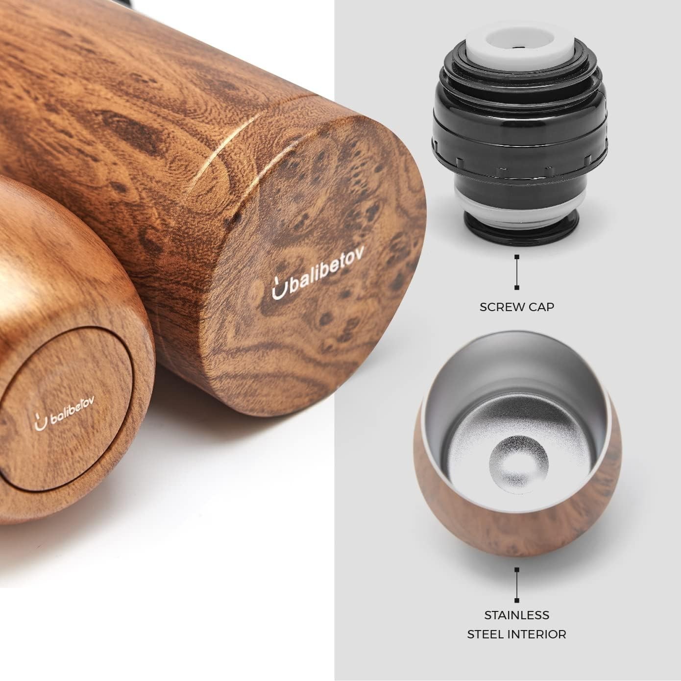 Luxury Yerba Mate Gourd Tea Set with Thermal Flask & Sustainable Accessories