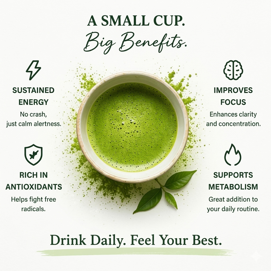 Clean Matcha Powder 400g (4x100g) No Fillers No Additives Himalayan Green Tea