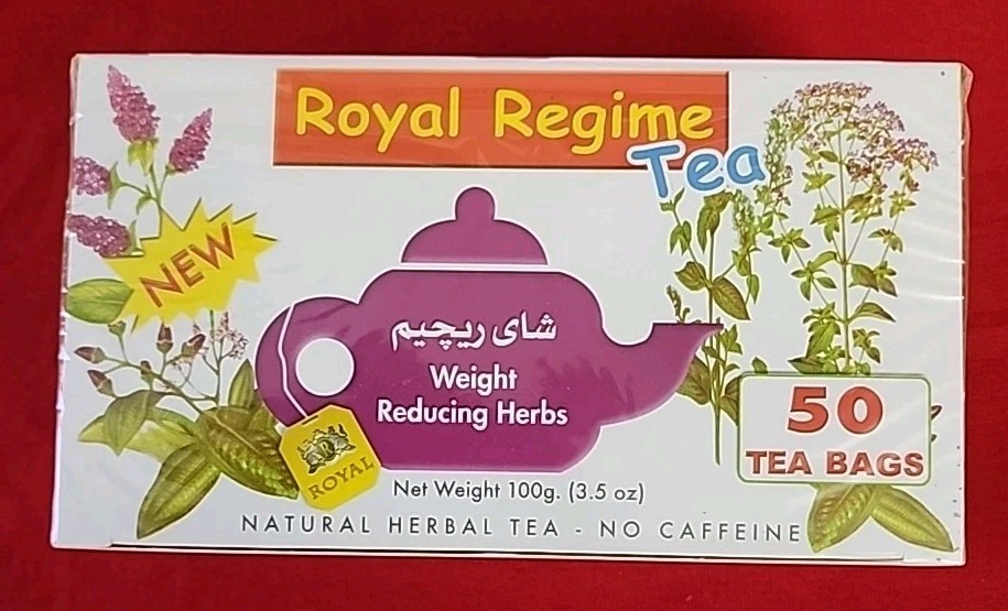 EXP 12/ 30/2026* (100 bags)Royal Regime Weight Loss Diet Tea Bags