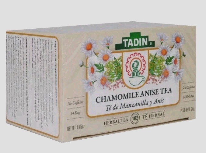 Chamomile & Anise Tea – Manzanilla & Anis – 24 Bags – Tadin – New – Fast Ship