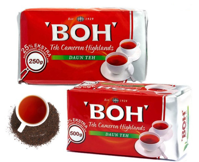 10 Packs X BOH Plantation TEA LEAVES Cameron Highlands Pekoe 250g – Fast DHL