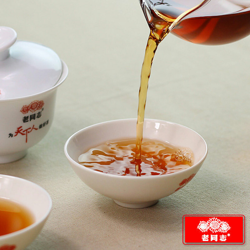 HelloYoung Ripe Puer Tea 357g Chun Xiang Cake Batch 171 Top-grade Pu Er
