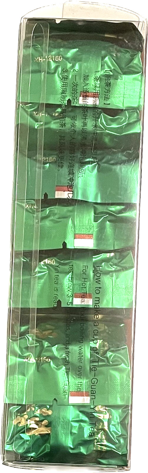 7.4oz Tea King of China Tie Guan Yin Tea, 30 Bags