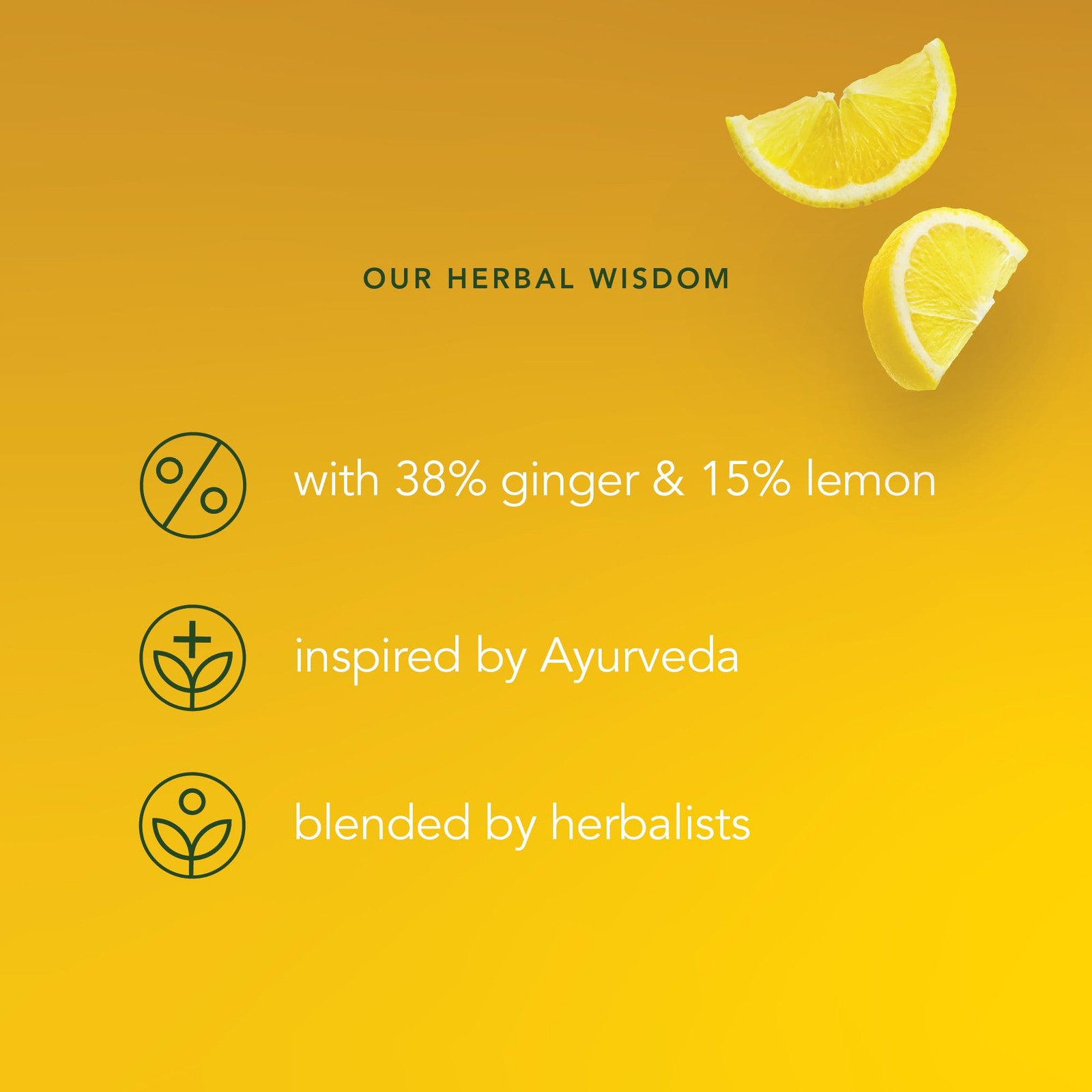 Pukka Organic Lemon, Ginger & Manuka Honey Herbal Tea, Immune Boosting…