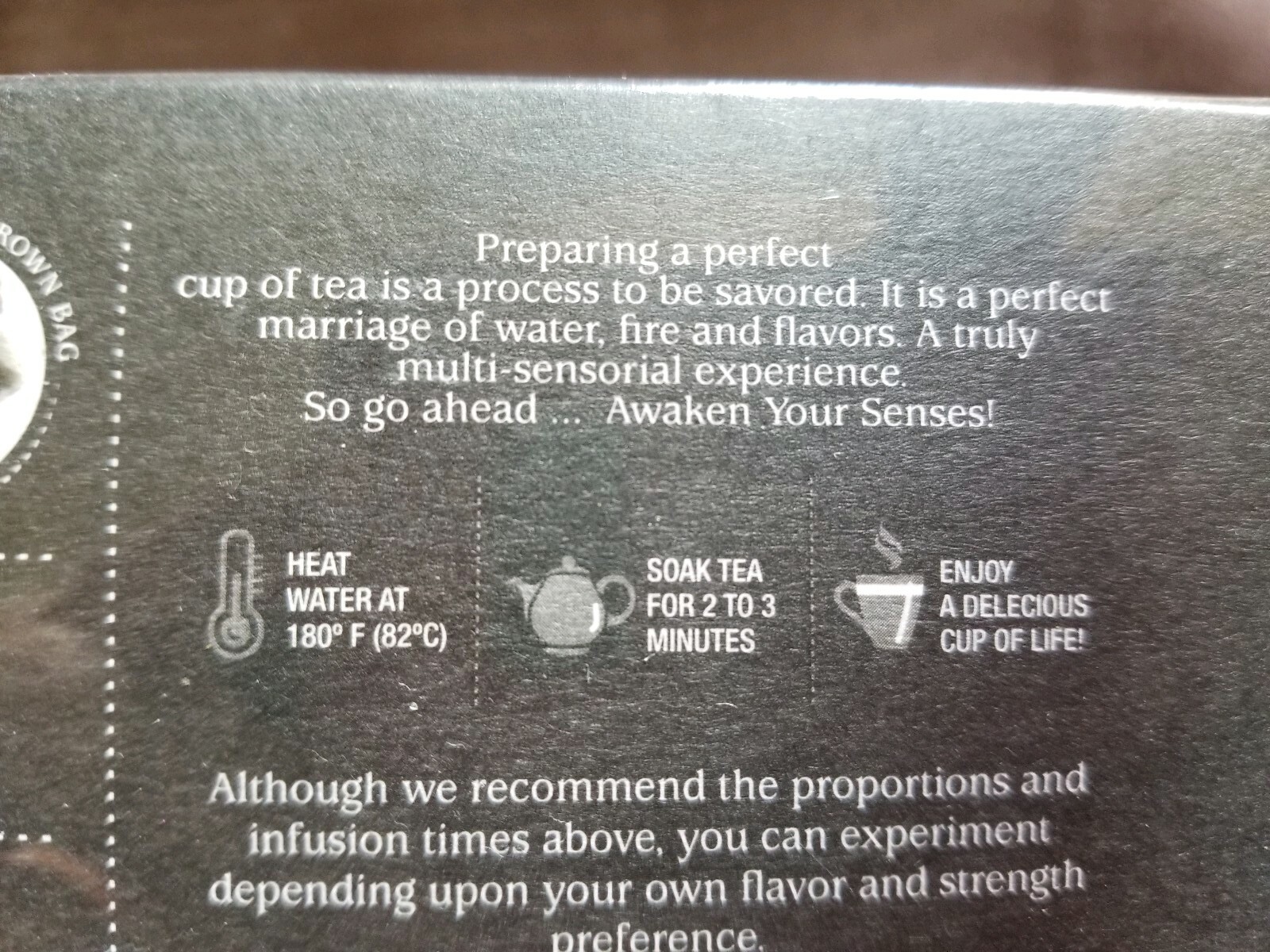 Cup of Life USDA Organic whole Leaf Green Tea, 12 Bags, EXP 3/2022,SEALED, New