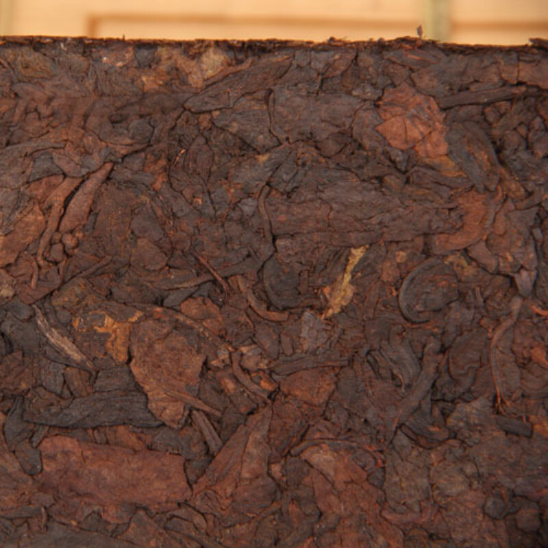 1000g Bamboo Shell Old Pu’er Tea Brick Yunnan Ancient Tree Big Leaf Pu-erh Tea
