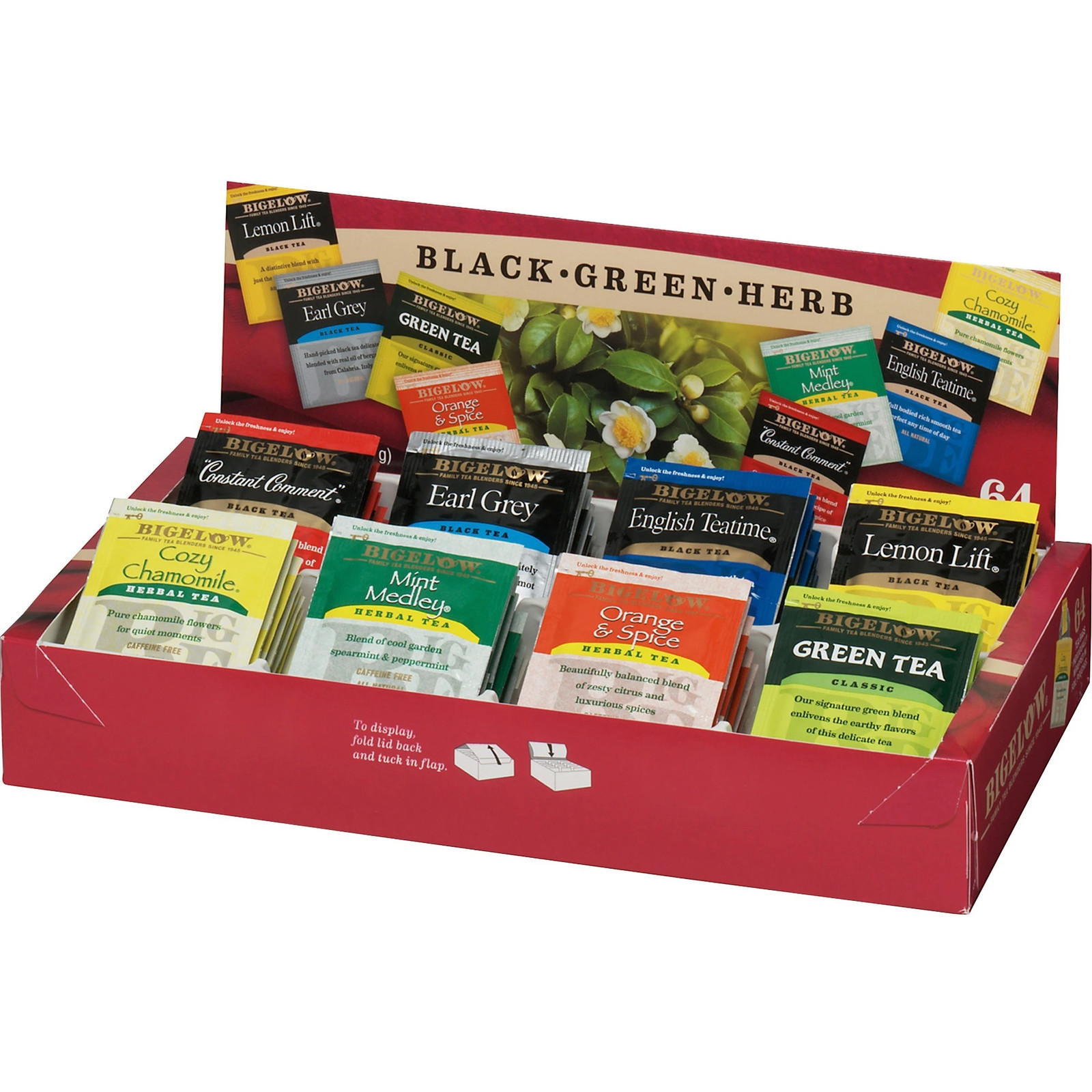 Bigelow Fine Tea And Herb Tea Gift Box