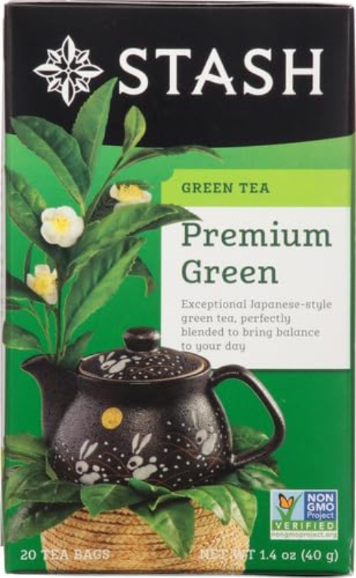 Delightful Green Tea – 20 Gluten-Free Tea Bags for Instant Enjoyment