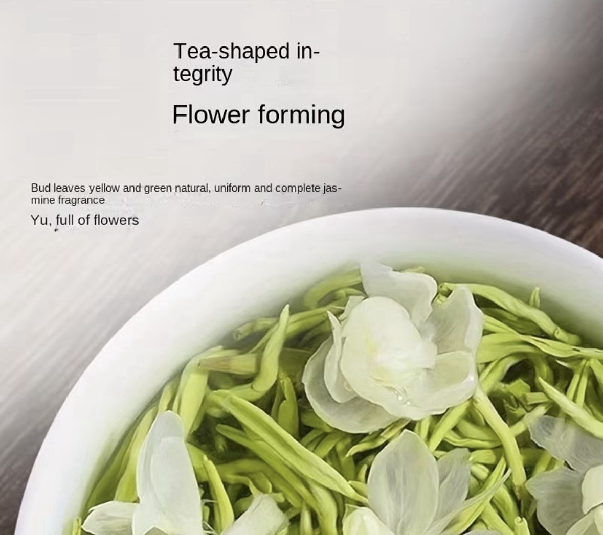 Jasmine Flower Tea (茉莉花茶) Loose Leaf Jasmine Tea 50g Chinese Tea & Infusion