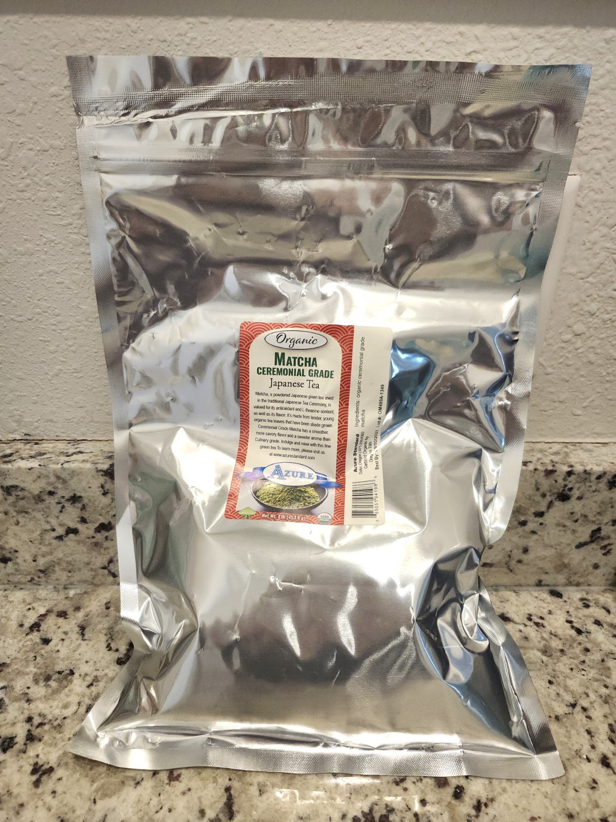 ORGANIC Matcha Ceremonial Grade Japanese Tea 1 lb