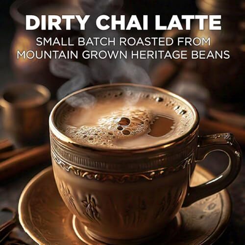 Espresso Chai Tea Latte Tea Pods 18 ct | Dirty Cha Cha Chai Latte Flavored Te…