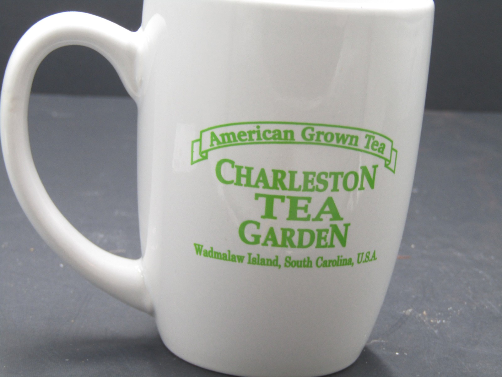 Tea Coffee Cup American Grown Tea Charleston Tea Garden Wadmalaw Island Carolina