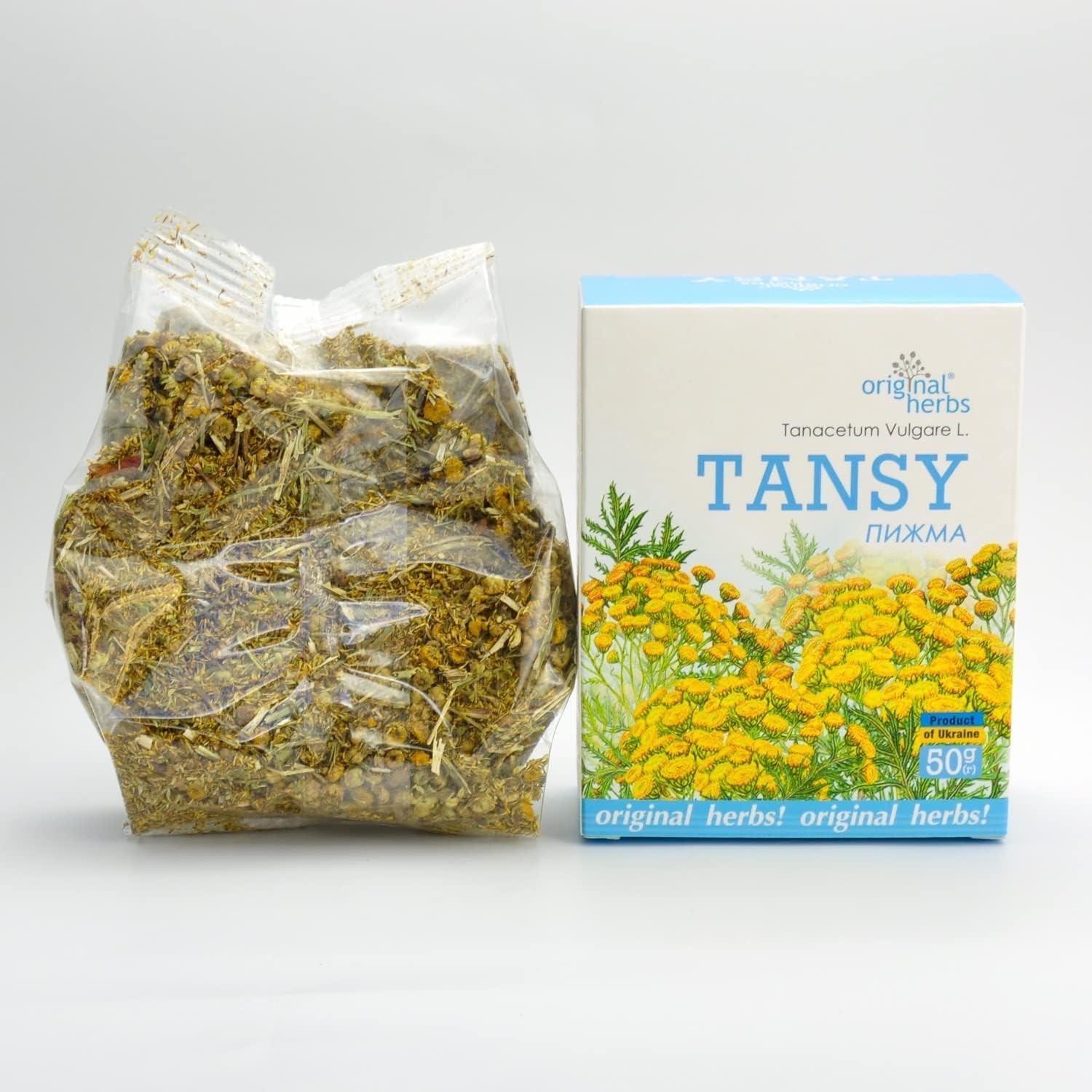 Tansy Herb (Пижма) Tea 50g (1.76oz)l Herbal Tea, Loose Leaf,Original Herbs