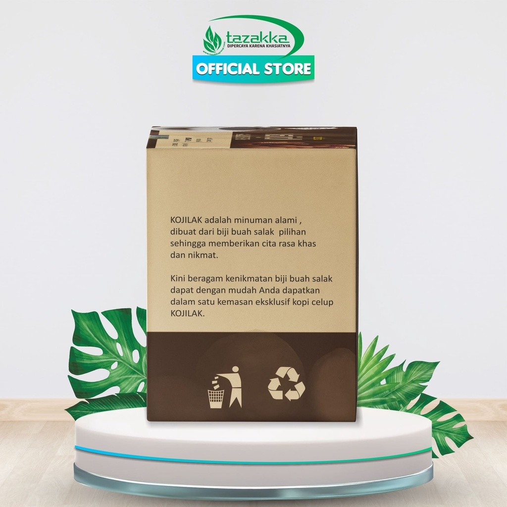 3x Salacca Seed Kojilak Herbal Tea Bags 50g (150g total) bundle aroma ritual
