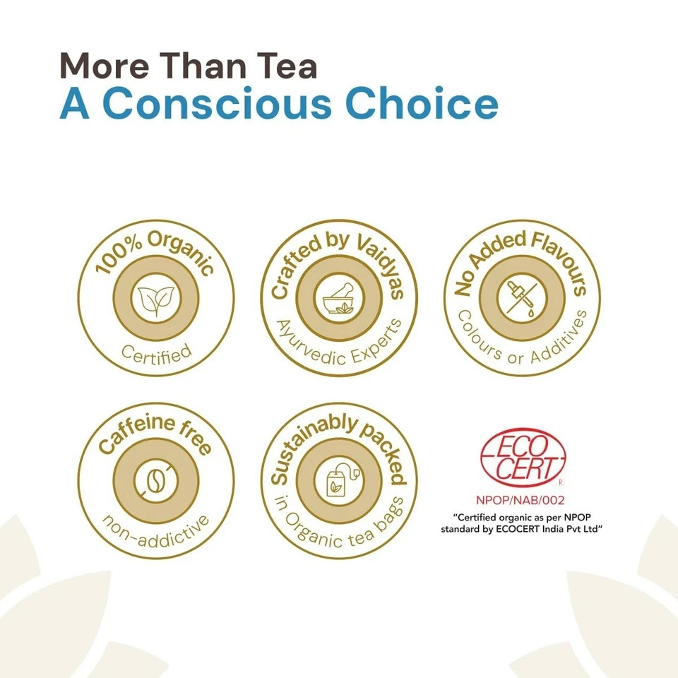 Maharishi Ayurveda All Natural Pure Cleanse Herbal Tea, 20 Tea Bag