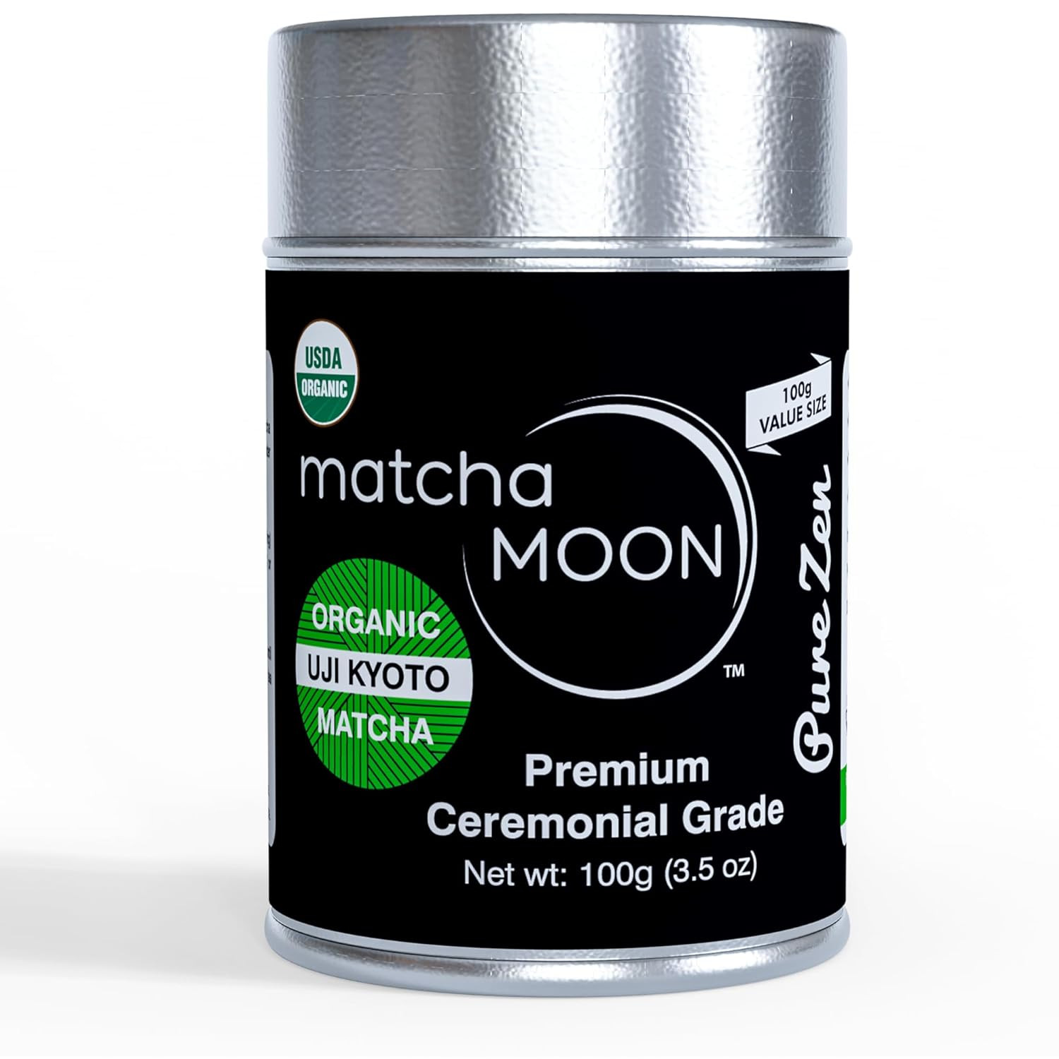 Premium Organic Matcha Powder – Ceremonial Grade from Uji Kyoto – 100G Tin