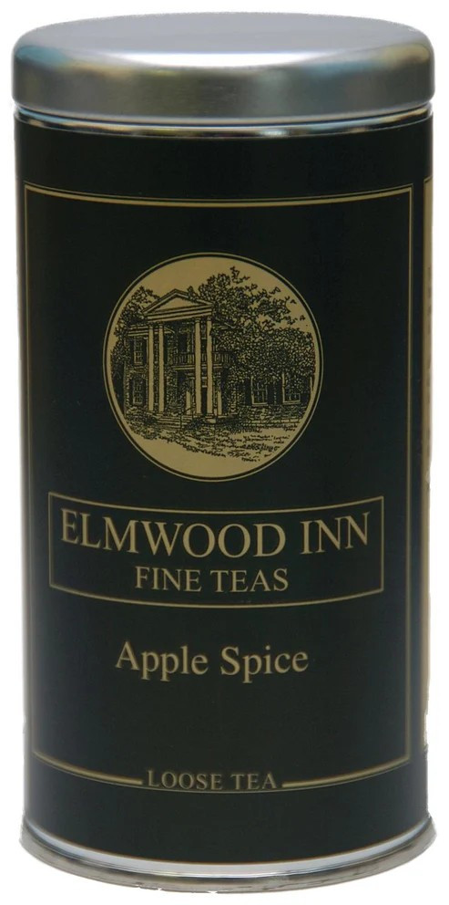 Elmwood Inn Fine Teas Apple Spice Loose Black Tea 3.5oz Tin