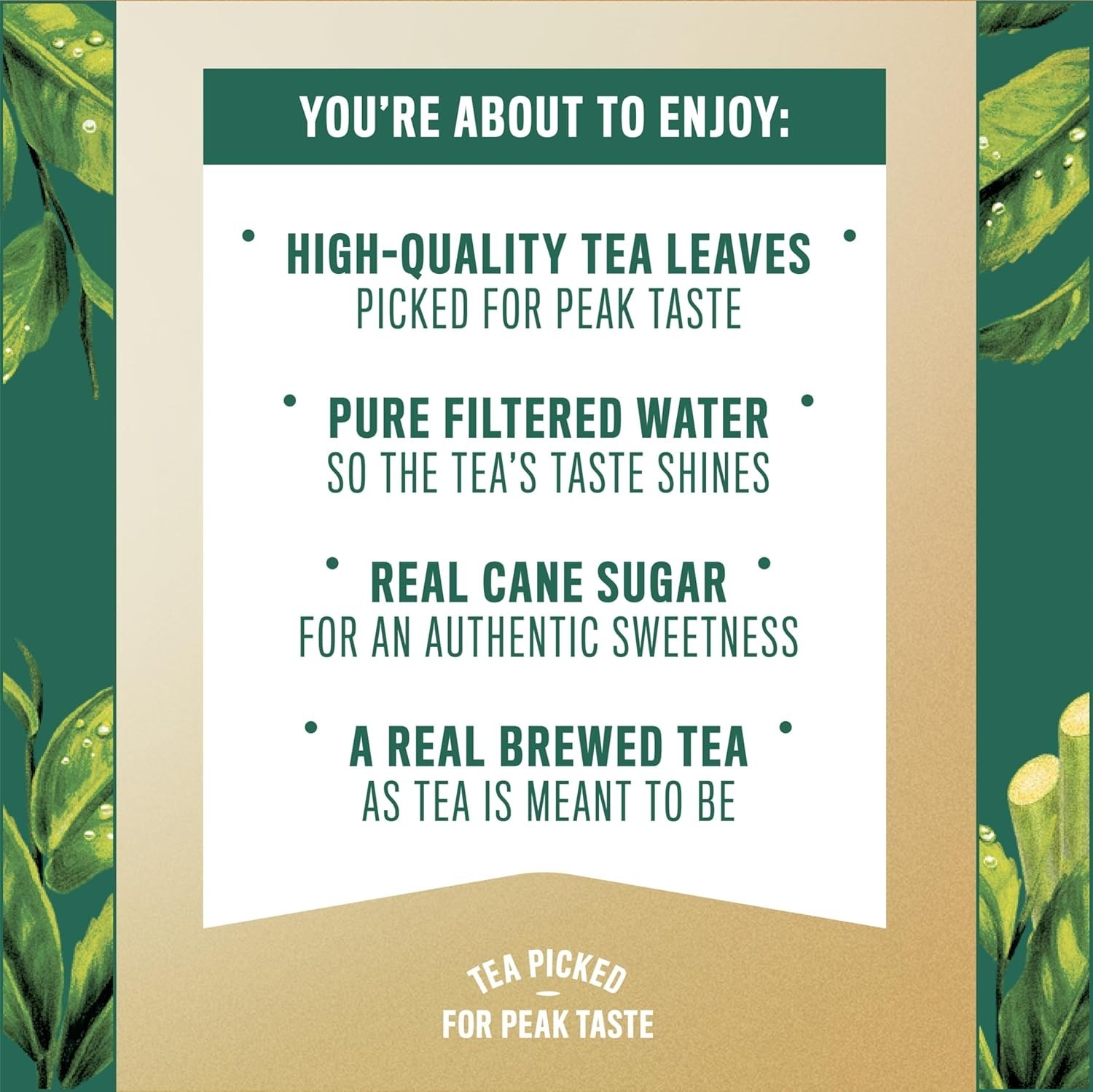 Tea, Sweet Tea, 16.9 fl oz, 6 Pack