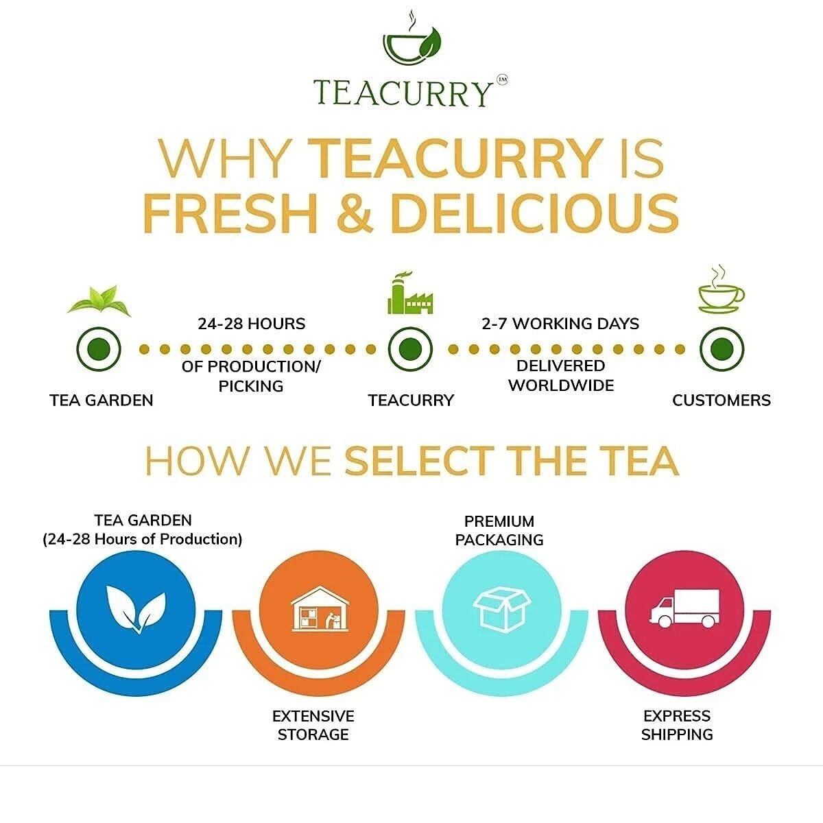 TEACURRY Immunity Booster Tea 100g Free Shipping World Wide