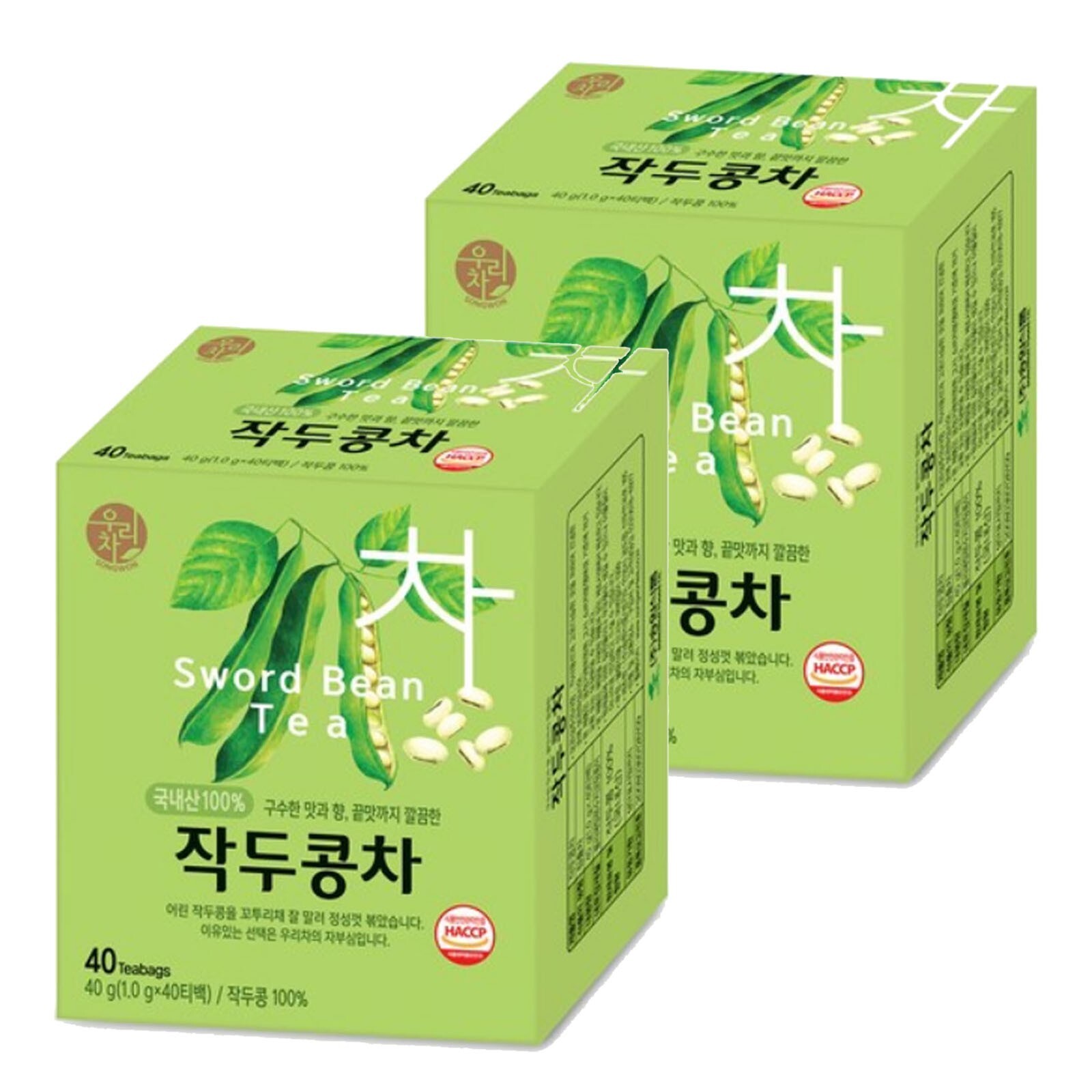 Korean Songwon Sword bean tea 80 Tea bag Free Shipping wt Tracking