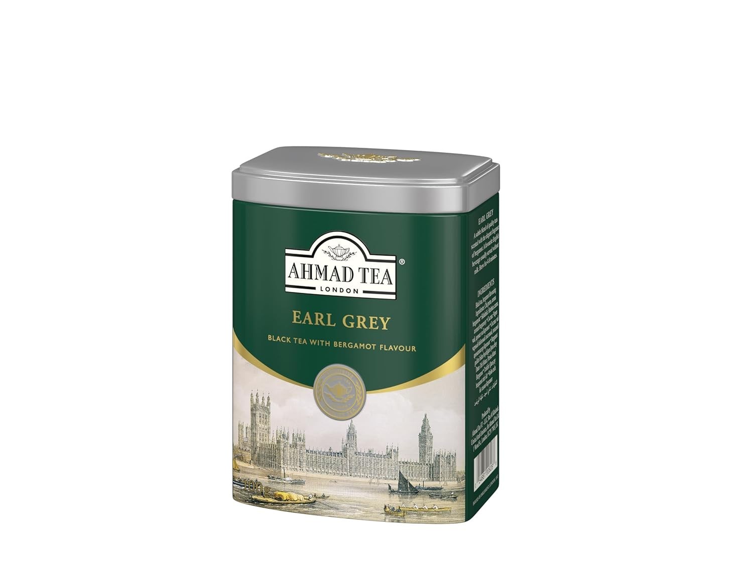 Luxurious English Scene Tea Caddy with 100g Earl Grey – Heart & Immunity Boost