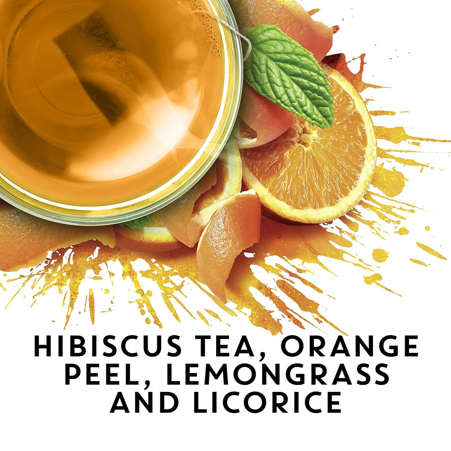 Wild Sweet Orange Tea Bags, Unsweetened Herbal Tea, Caffeine-Free, 120 Total Tea