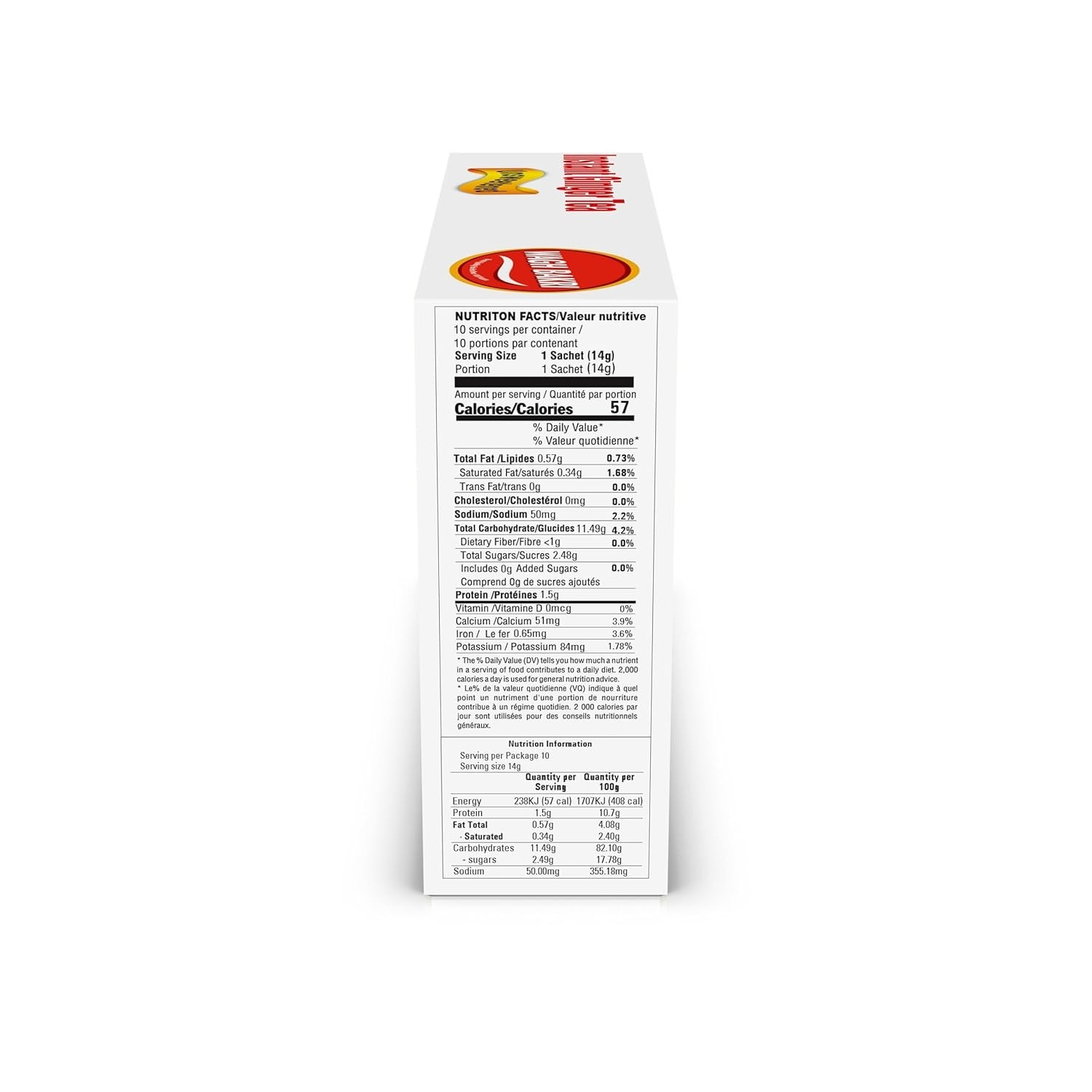 Instant Ginger Tea, Unsweetened, No Added Sugar, 140grams, 10 Sachets [Intern…