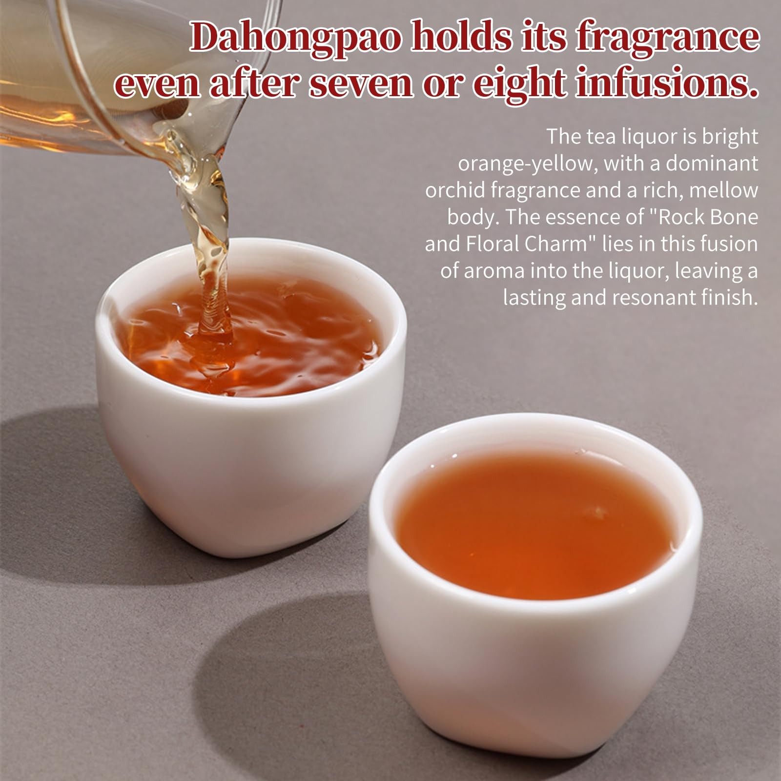 Dahongpao Oolong Tea 4.23oz (120g) China Wuyi Mountain Big Red Robe Oolong Te…
