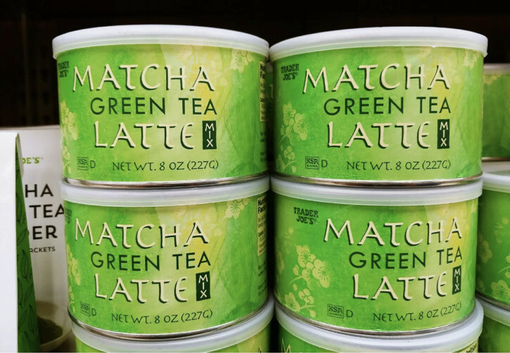 3 Pack Trader Joe’s Matcha Green Tea Latte Mix 8oz Each, Kosher