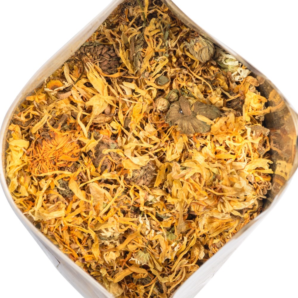 Siberian Green Calendula Flowers Petals Tea 227g (8 oz) Dried Marigold Altai