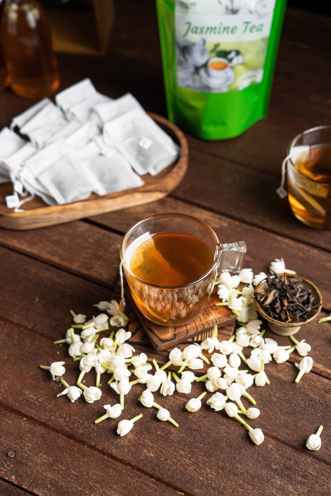 EZ THAI Jasmine Tea Leaves Assam, 25 Bags, 50gram