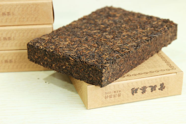 2024 Chinese XIN WEN Ripe Pu-erh “Palace PuErh Tea Brick” Shu Puer Tea 250g
